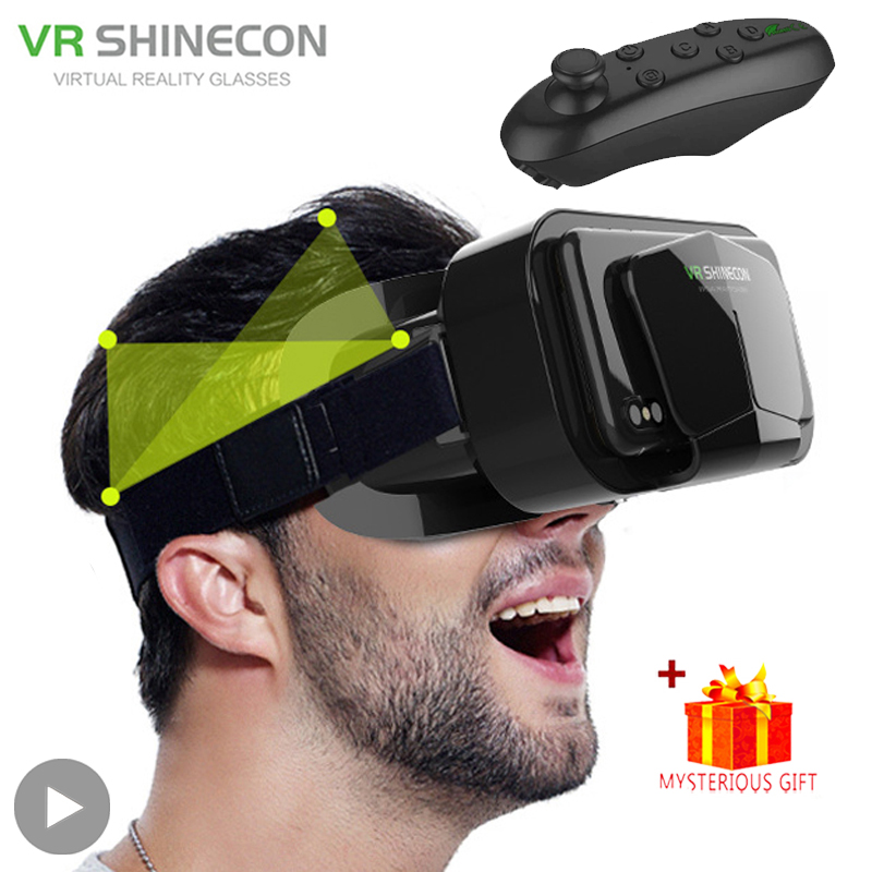 Vr Headset Pc - 3D-Virtual-Reality-VR-Brille für Telefon, mobile Smartphones, 7-Zoll-Headset,