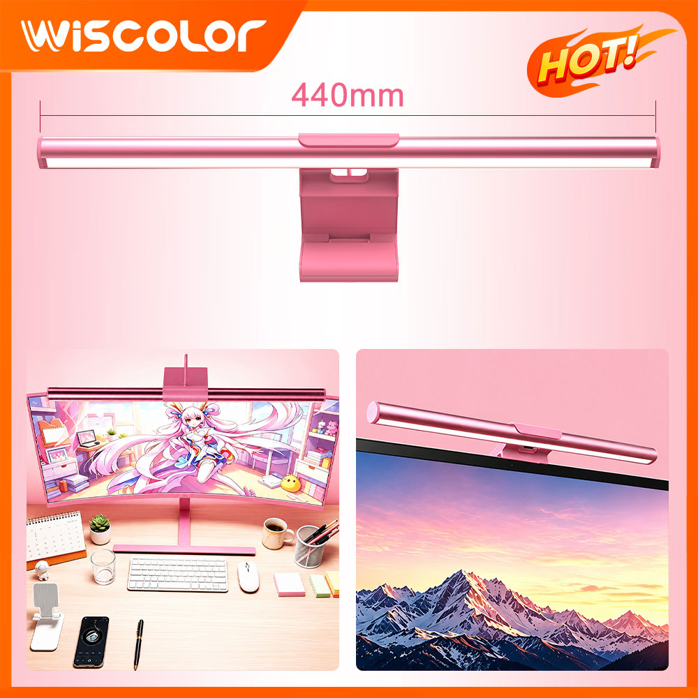 Pc Gaming Pink - Monitor-Lichtleiste LED-Leuchten Smart WLAN RGB Dimmbar