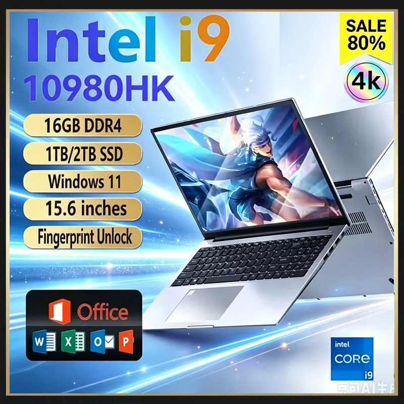 Pc Gaming Intel - 15,6-Zoll-tragbarer Laptop Intel Core I9 10980HK