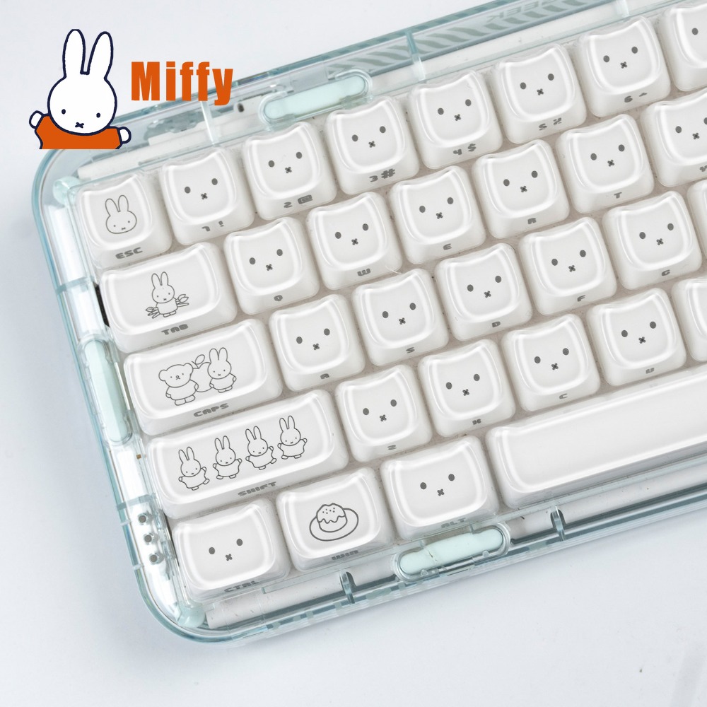 Kawaii Miffy Tastenkappen Nied – Pc Gaming Lounge Bewertung und Preis
