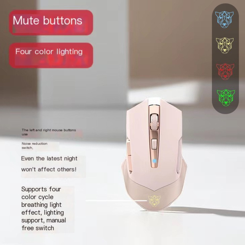 2024 neue 2,4g drahtlose Maus  – Pc Gaming Pink Bewertung und Preis